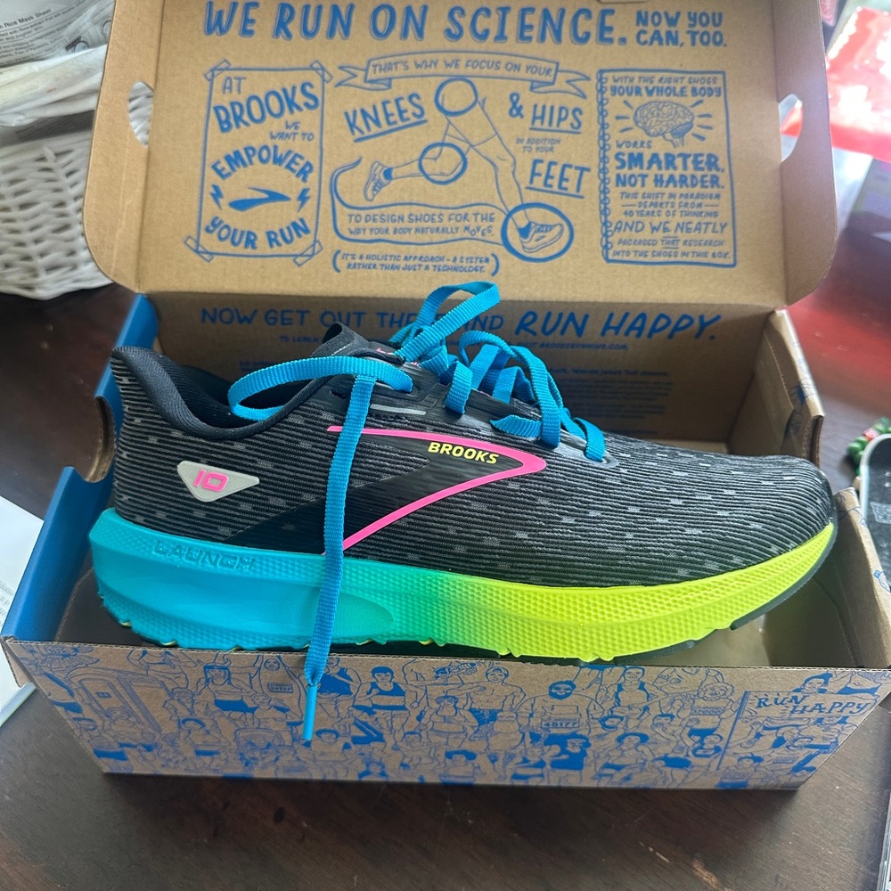 Brooks Running Shoes - Black and Blue